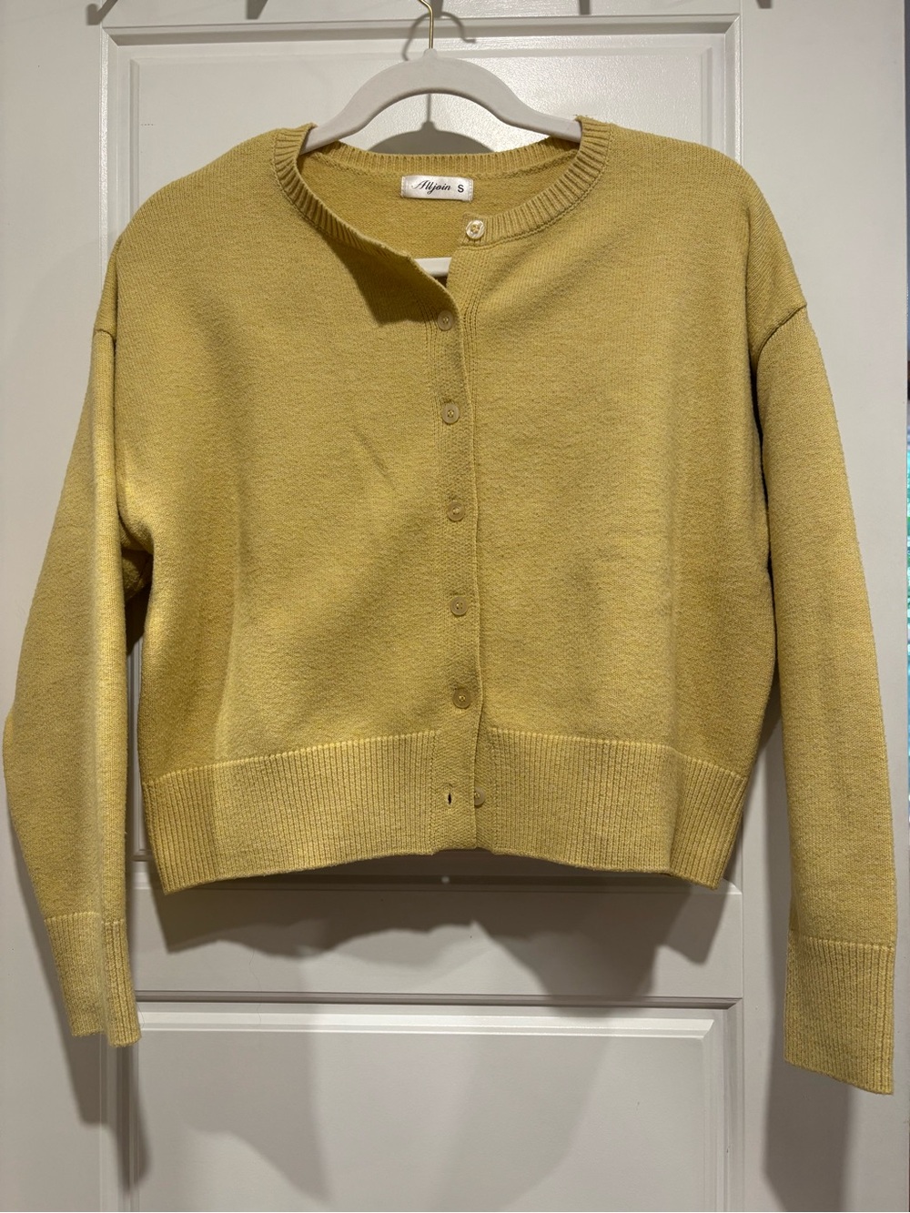 Yellow Cardigan
